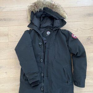 Men's Black (Unisex) Size M - Canada Goose Parka With Fur Hood